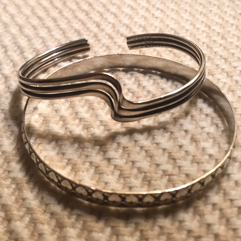Sterling silver bracelets two!